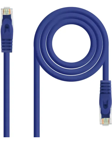 Nanocable 10.20.1802-BL Cable de Red RJ45 Cat6A UTP LSHZ 2 m Azul