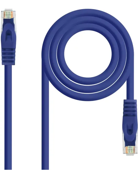 Nanocable 10.20.1802-BL Cable de Red RJ45 Cat6A UTP LSHZ 2 m Azul