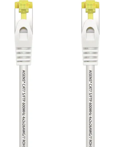 Aisens A146-0491 Cable de Red RJ45 Cat7 SFTP LSHZ 2 m Blanco