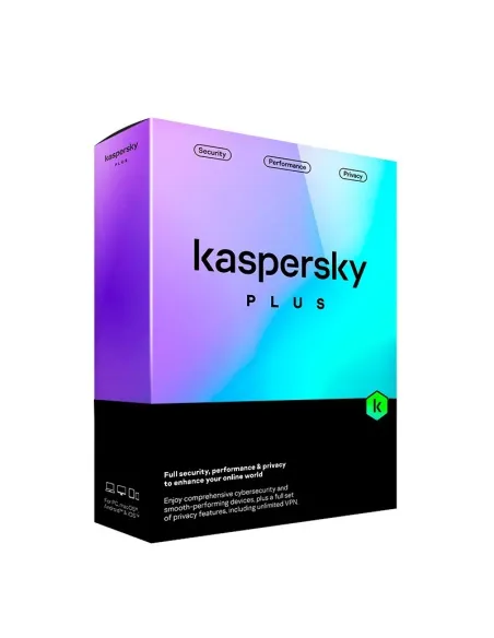 Kaspersky Plus 5 Dispositivos 1 Año