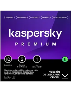 Kaspersky Premium 10 Dispositivos 1 Año ESP-SOFT56961
