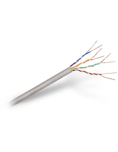 Aisens A133-0208 Bobina de Cable de Red RJ45 Cat5E UTP 100 m Gris