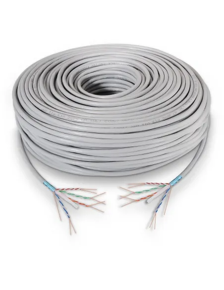 Aisens A136-0282 Bobina de Cable de Red RJ45 Cat.6 FTP 305m Gris