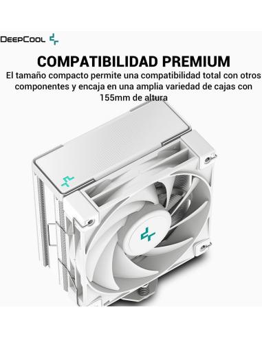 DeepCool AK400 WH Ventilador CPU 120mm Blanco