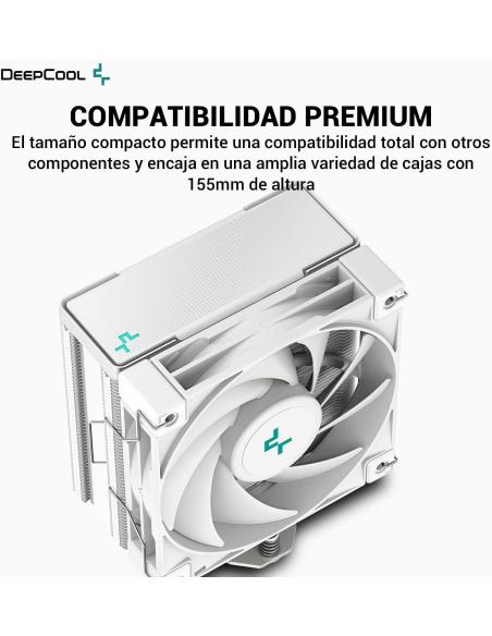 DeepCool AK400 WH Ventilador CPU 120mm Blanco