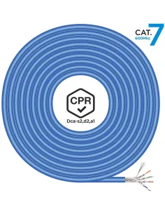 Aisens A135-0665 Bobina de Cable de Red RJ45 Cat.7 S-FTP LSHZ 305m Azul-CABL56519