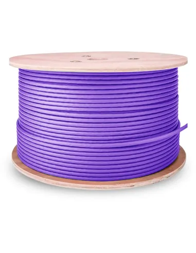 Aisens A135-0748 Bobina de Cable de Red RJ45 Cat.6 UTP LSHZ 305 m Violeta