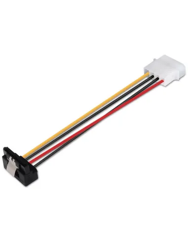 Aisens A131-0163 Cable SATA Molex 4-Pin a SATA 15-Pin 16 cm Multicolor