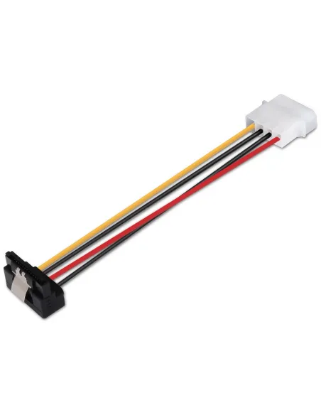 Aisens A131-0163 Cable SATA Molex 4-Pin a SATA 15-Pin 16 cm Multicolor