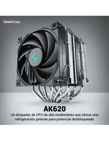 DeepCool AK620 Ventilador CPU 120mm Negro