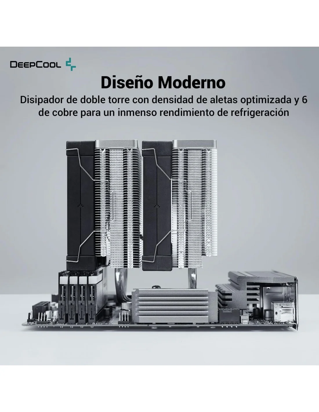 DeepCool AK620 Ventilador CPU 120mm Negro