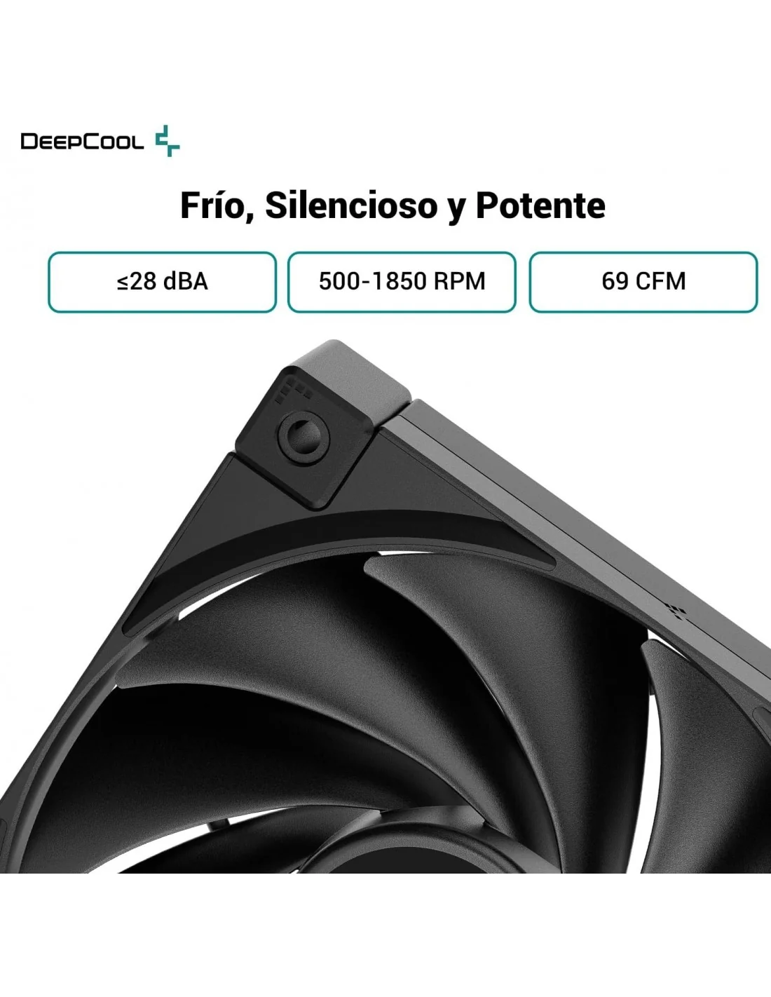 DeepCool AK620 Ventilador CPU 120mm Negro