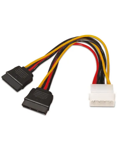 Aisens A131-0161 Cable SATA Molex 4-Pin a SATA 15-Pin 20 cm Multicolor