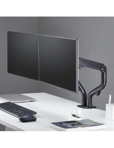 Aisens DT32TSR-141 Soporte de Mesa para 2 Monitores/TV 17"-32" Máx. 16KG