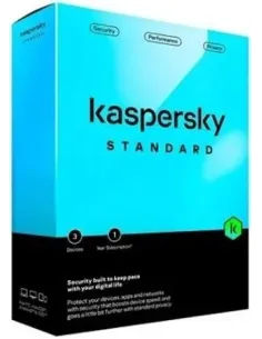 Kaspersky Standard 3 Dispositivos 1 Año-SOFT56931