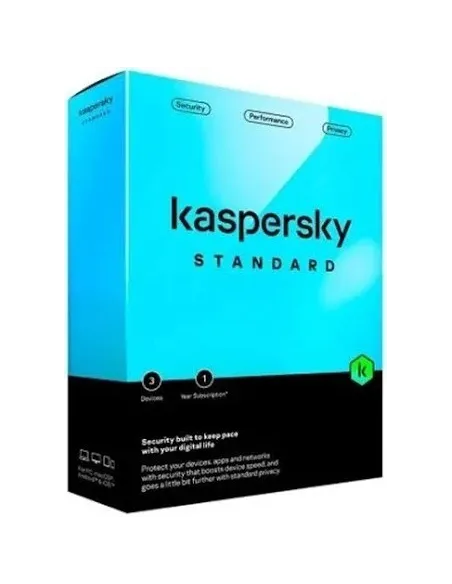 Kaspersky Standard 3 Dispositivos 1 Año