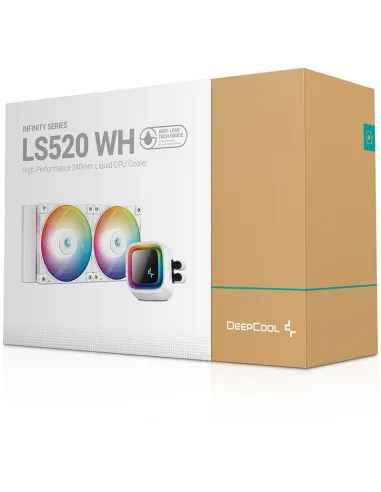 DeepCool LS520 Kit de Refrigeración Líquida 240mm Blanco