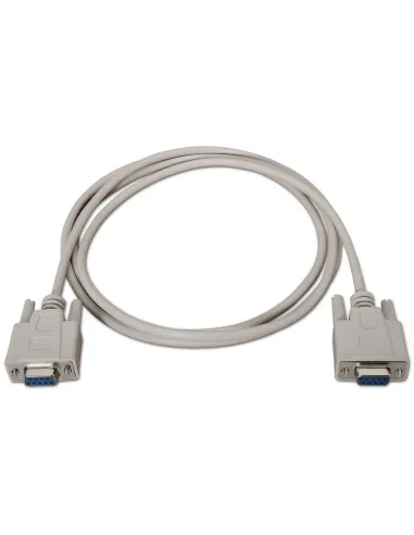 Aisens A112-0067 Cable de Serie DB9 Hembra a DB9 Hembra 1.8 m Beige