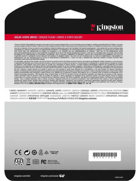 Kingston A400 SSD 2.5" 960GB SATA3