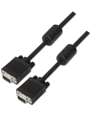 Aisens A113-0071 Cable SVGA VGA Macho a VGA Macho QXGA 1,8 m Negro