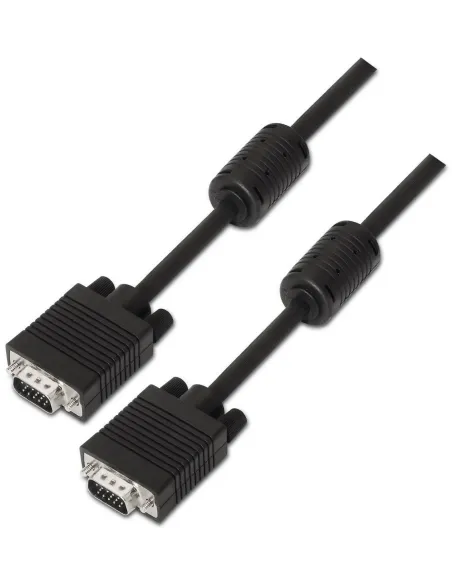 Aisens A113-0071 Cable SVGA VGA Macho a VGA Macho QXGA 1,8 m Negro