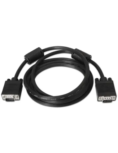 Aisens A113-0071 Cable SVGA VGA Macho a VGA Macho QXGA 1,8 m Negro