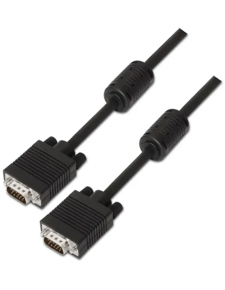 Aisens A113-0076 Cable SVGA VGA Macho a VGA Macho QXGA 20 m Negro