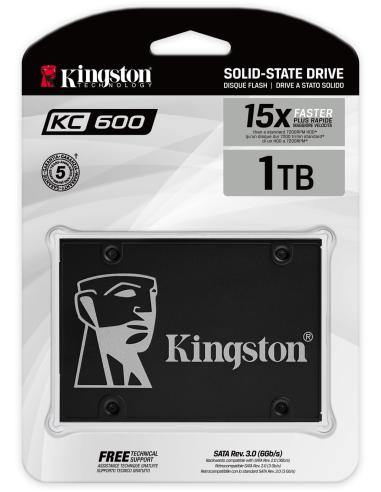 Kingston KC600 SSD 2.5" 1TB SATA3