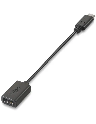 Aisens A107-0059 Cable USB USB-A a USB-C 15 cm Negro