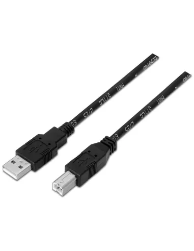 Aisens A101-0005 Cable USB para Impresora USB-A a USB-B 1 m Negro