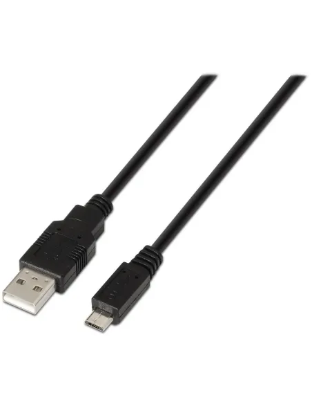 Aisens A101-0029 Cable USB 2.0 USB-A Macho a mini USB-B Macho 3M Negro