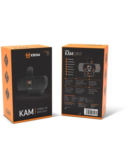 Krom Kam Webcam 1080P HD