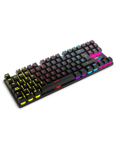 Krom Kasic TKL Rainbow Teclado Gaming Negro