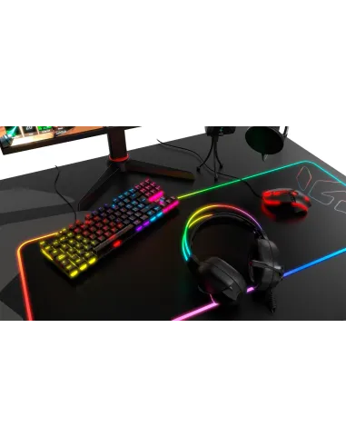 Krom Kasic TKL Rainbow Teclado Gaming Negro