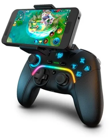 Krom Kayros RGB Mando Inalámbrico para PC/Switch/Android