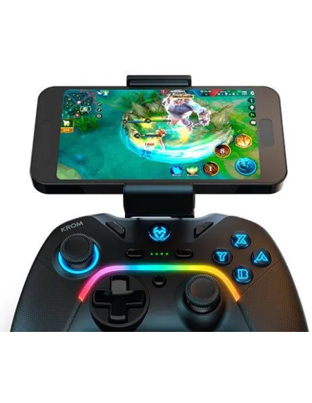 Krom Kayros RGB Mando Inalámbrico para PC/Switch/Android