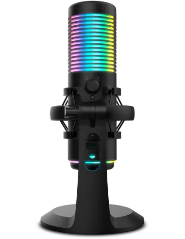KROM KAZE Micrófono Rgb Negro