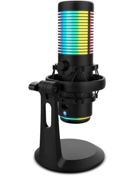 KROM KAZE Micrófono Rgb Negro