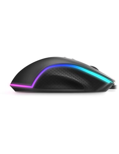 Krom Keos Ratón Gaming RGB 6400DPI Negro