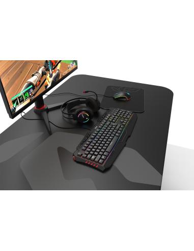 Krom Keos Ratón Gaming RGB 6400DPI Negro