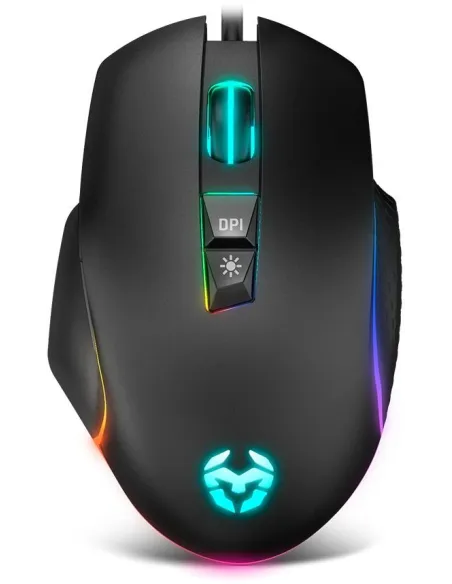 Krom Keos Ratón Gaming RGB 6400DPI Negro