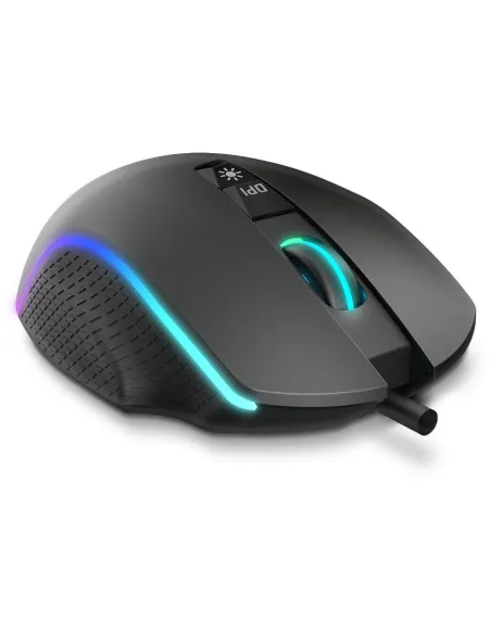 Krom Keos Ratón Gaming RGB 6400DPI Negro