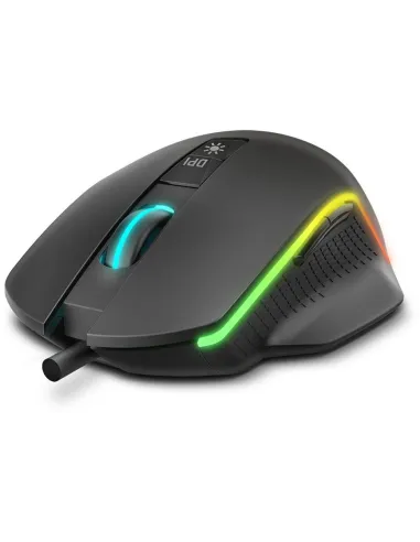 Krom Keos Ratón Gaming RGB 6400DPI Negro