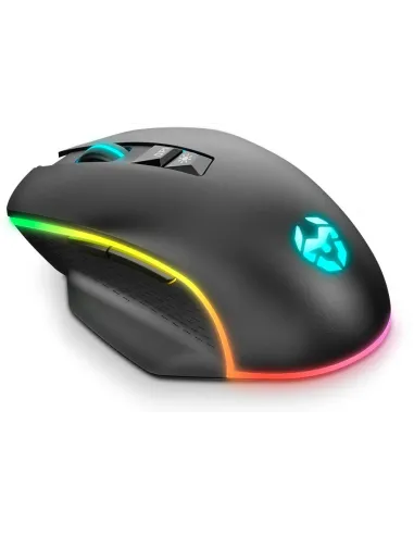 Krom Keos Ratón Gaming RGB 6400DPI Negro