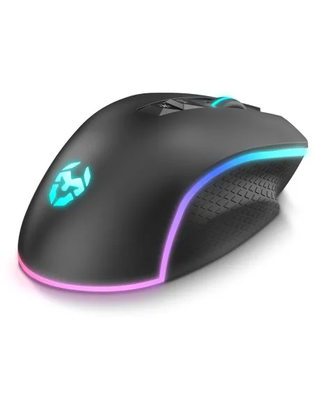 Krom Keos Ratón Gaming RGB 6400DPI Negro