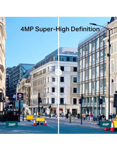 TP-Link VIGI C340I Cámara de Videovigilancia de Exterior Tipo Bullet IP67 2.8mm 4MP Blanca