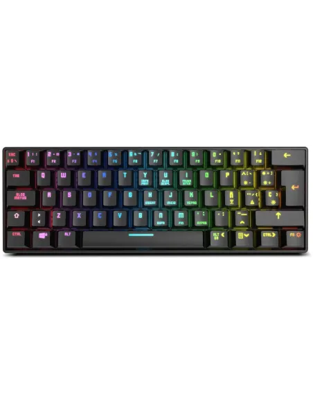 Krom Kluster Teclado Mini Mecánico RGB USB/Bluetooth Switch Outemu Red