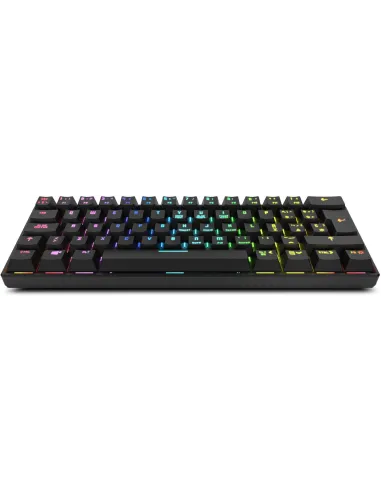 Krom Kluster Teclado Mini Mecánico RGB USB/Bluetooth Switch Outemu Red