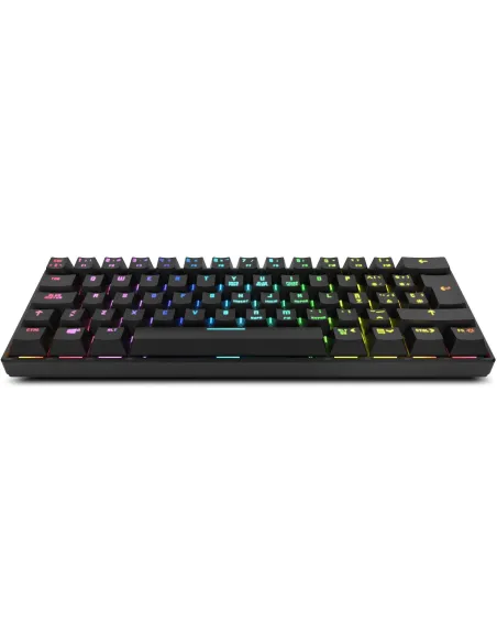 Krom Kluster Teclado Mini Mecánico RGB USB/Bluetooth Switch Outemu Red