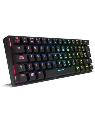 Krom Kluster Teclado Mini Mecánico RGB USB/Bluetooth Switch Outemu Red